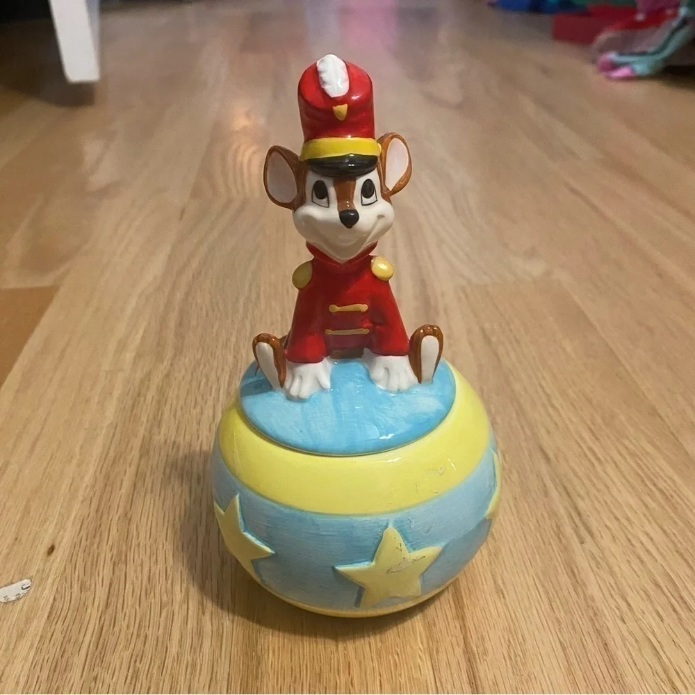 Disney Dumbo Timothy Mouse Sugar Bowl Ceramic Mouse